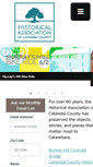 Mobile Screenshot of catawbahistory.org